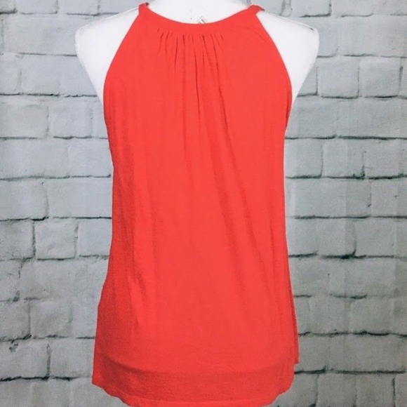 Lucky Brand Red Embroidered Halter Top - Picture 4 of 6